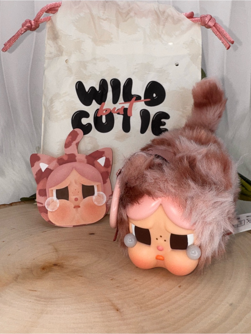 CRY BABY- Wild but Cutie Series- PINK CUTIE